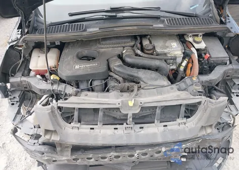 2018 Ford C-Max Hybrid Titanium из США, поврежденный, VIN 1FADP5DUXJL105058